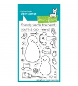 Lawn Fawn Making Frosty Friends stamp set
